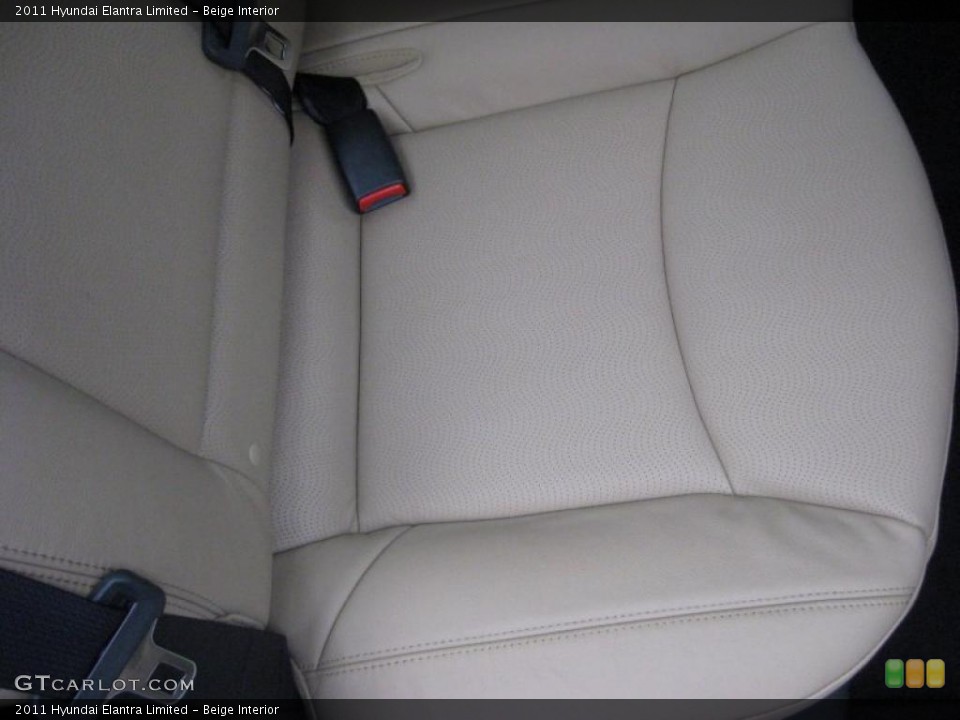 Beige Interior Photo for the 2011 Hyundai Elantra Limited #42321675