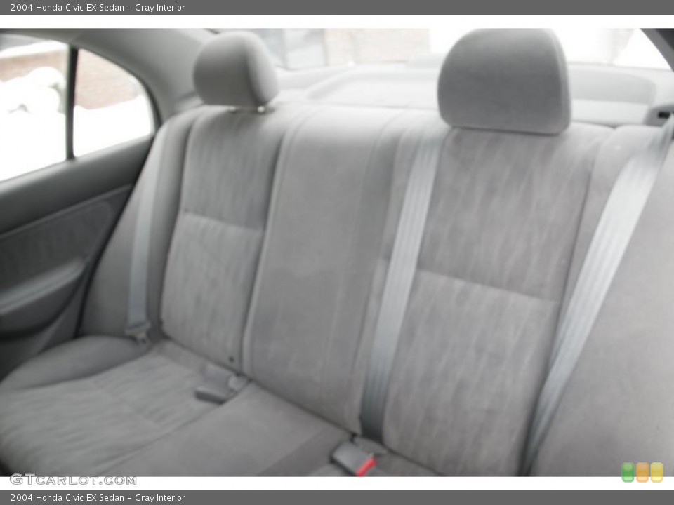 Gray Interior Photo for the 2004 Honda Civic EX Sedan #42321815