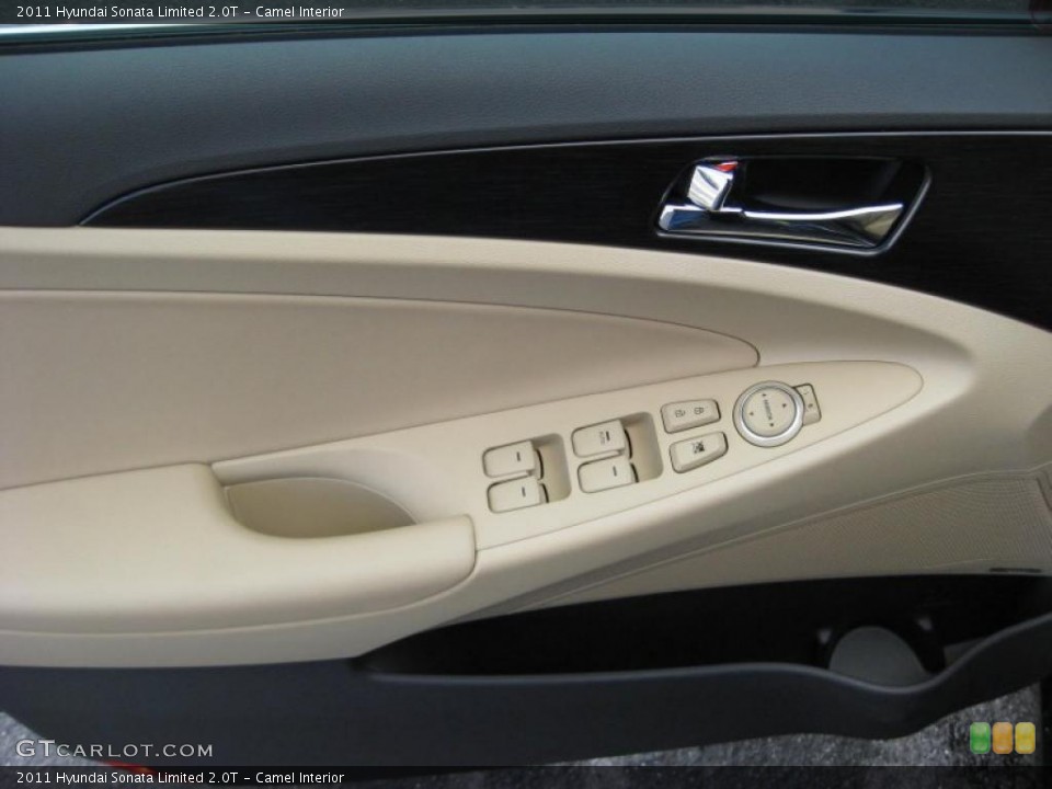 Camel Interior Door Panel for the 2011 Hyundai Sonata Limited 2.0T #42323711