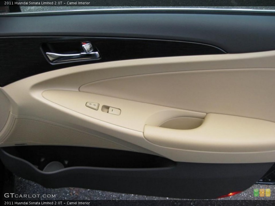 Camel Interior Door Panel for the 2011 Hyundai Sonata Limited 2.0T #42323819