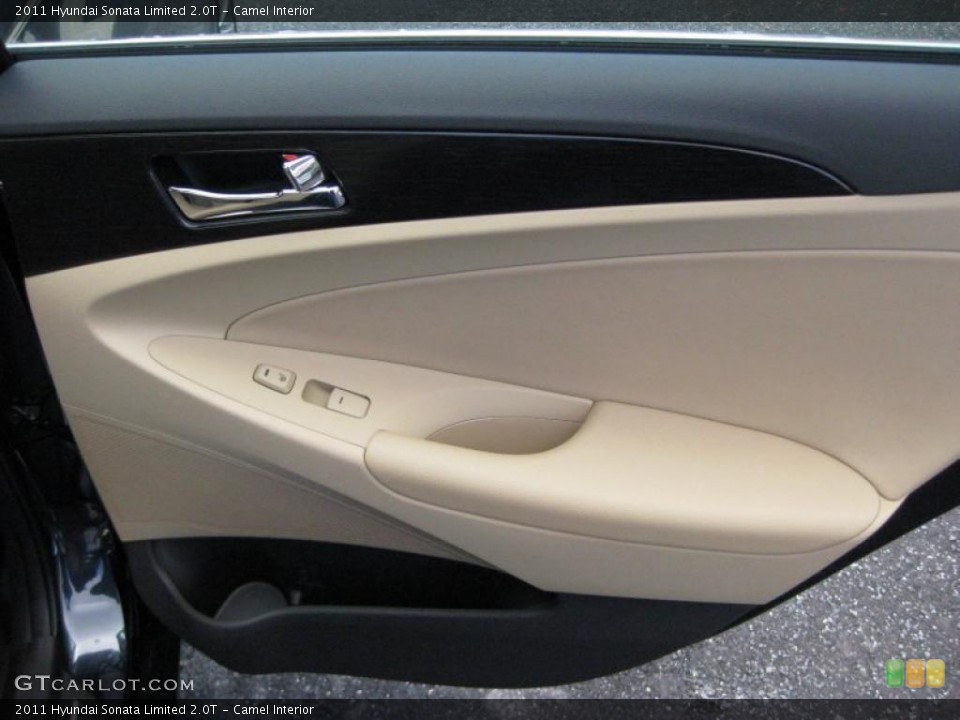 Camel Interior Door Panel for the 2011 Hyundai Sonata Limited 2.0T #42323871