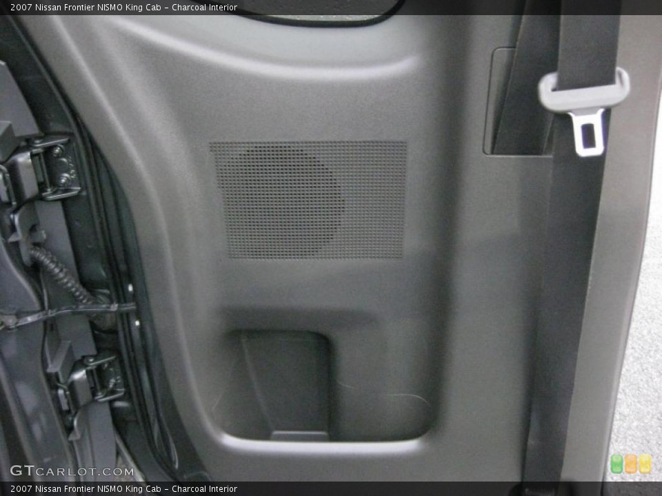 Charcoal Interior Door Panel for the 2007 Nissan Frontier NISMO King Cab #42324731