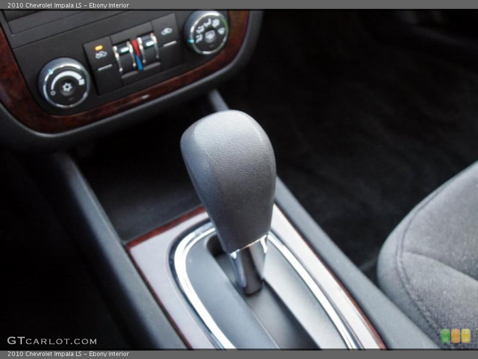 Ebony Interior Transmission for the 2010 Chevrolet Impala LS #42325035