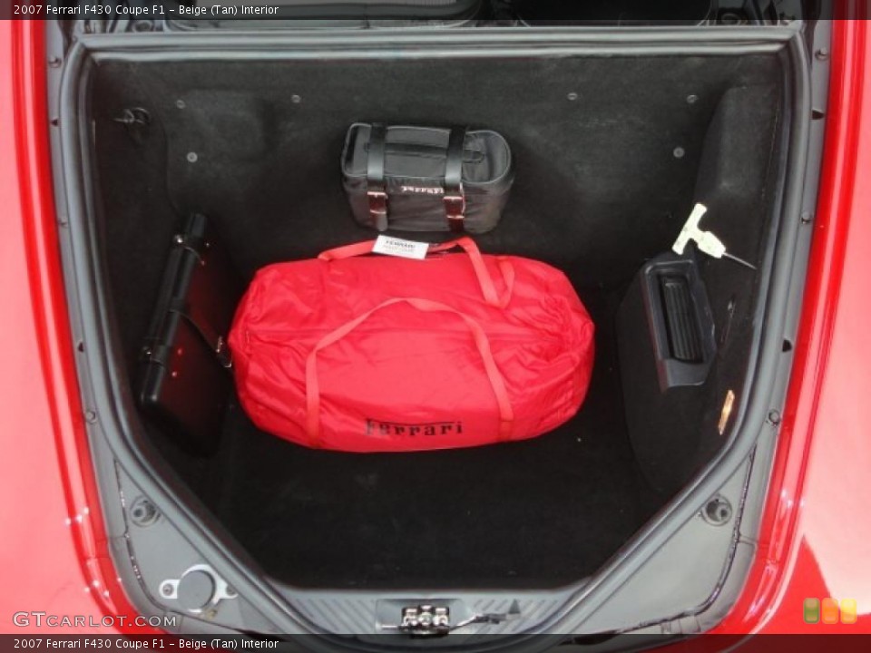 Beige (Tan) Interior Trunk for the 2007 Ferrari F430 Coupe F1 #42328426