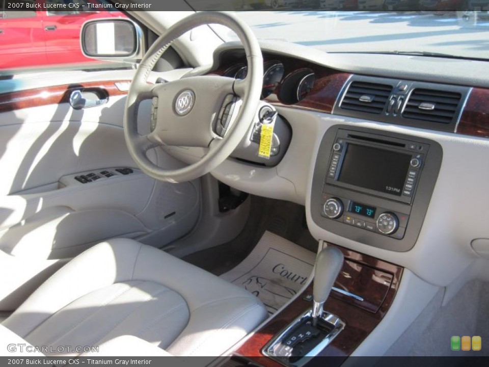 Titanium Gray Interior Photo for the 2007 Buick Lucerne CXS #42331786
