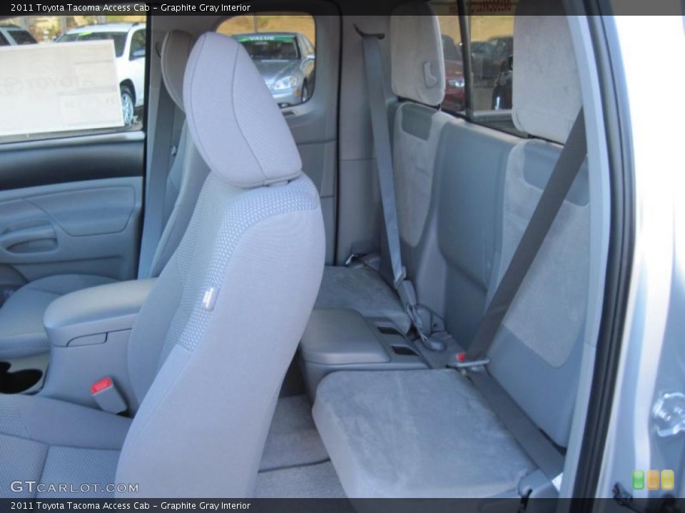 Graphite Gray Interior Photo for the 2011 Toyota Tacoma Access Cab #42336903