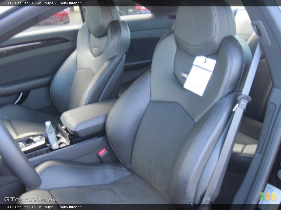 Ebony Interior Photo for the 2011 Cadillac CTS -V Coupe #42338222