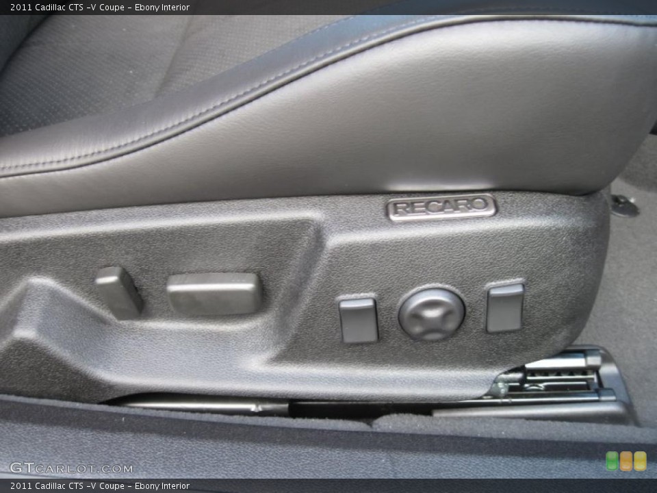 Ebony Interior Controls for the 2011 Cadillac CTS -V Coupe #42338284