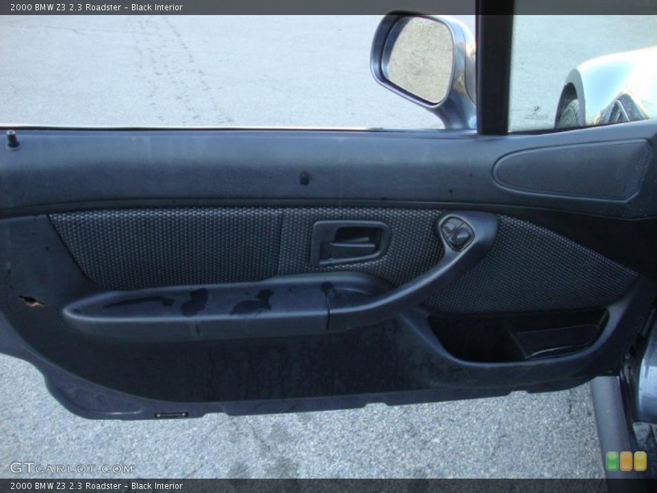 Black Interior Door Panel for the 2000 BMW Z3 2.3 Roadster #42338332