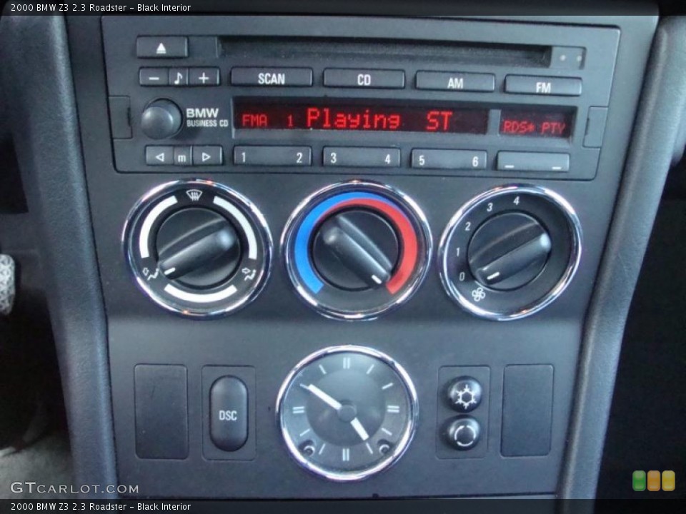 Black Interior Controls for the 2000 BMW Z3 2.3 Roadster #42338700