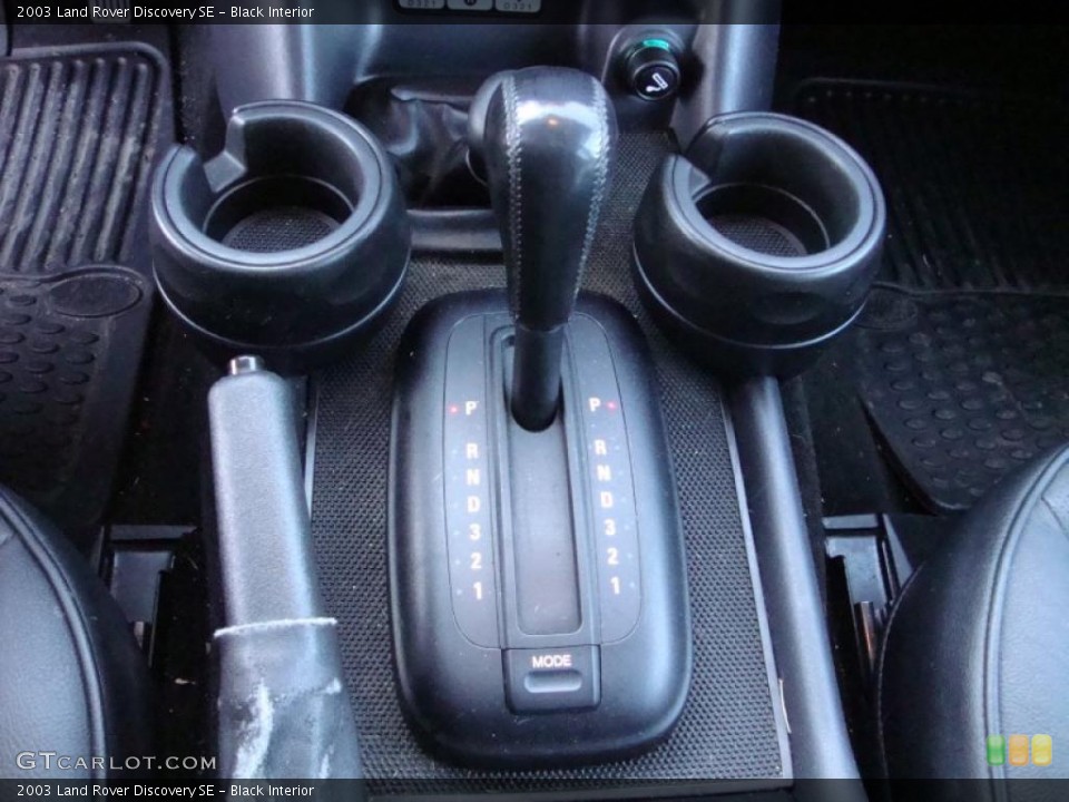 Black Interior Transmission for the 2003 Land Rover Discovery SE #42339524