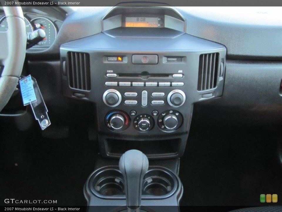 Black Interior Controls for the 2007 Mitsubishi Endeavor LS #42342768