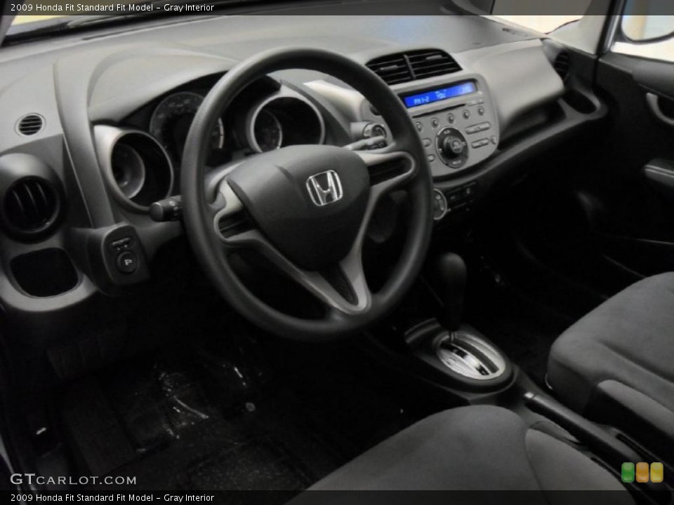 Gray Interior Photo for the 2009 Honda Fit  #42342791