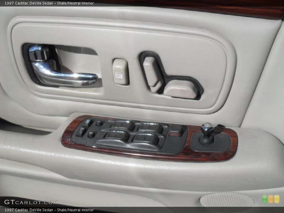 Shale/Neutral Interior Controls for the 1997 Cadillac DeVille Sedan #42343746