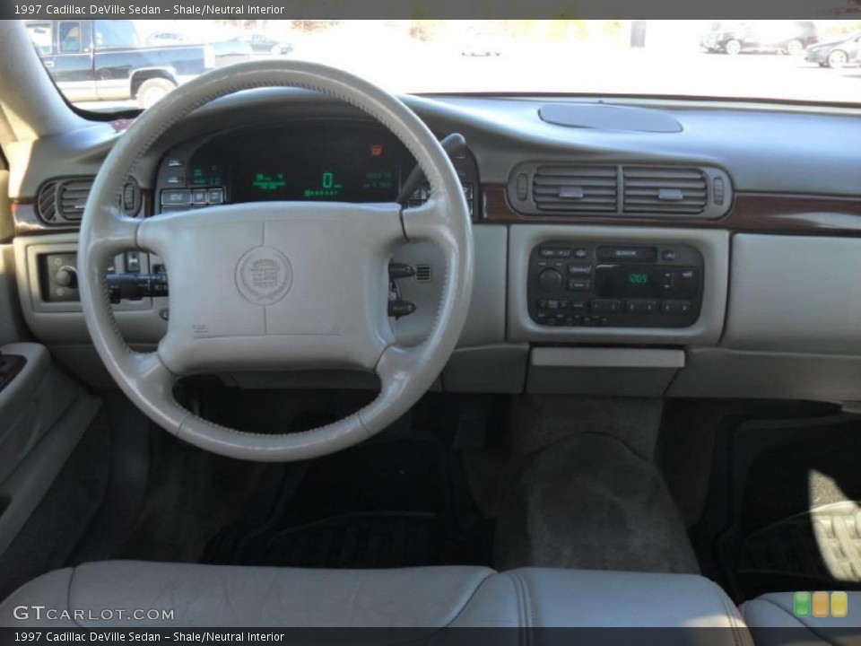Shale/Neutral Interior Dashboard for the 1997 Cadillac DeVille Sedan #42343813