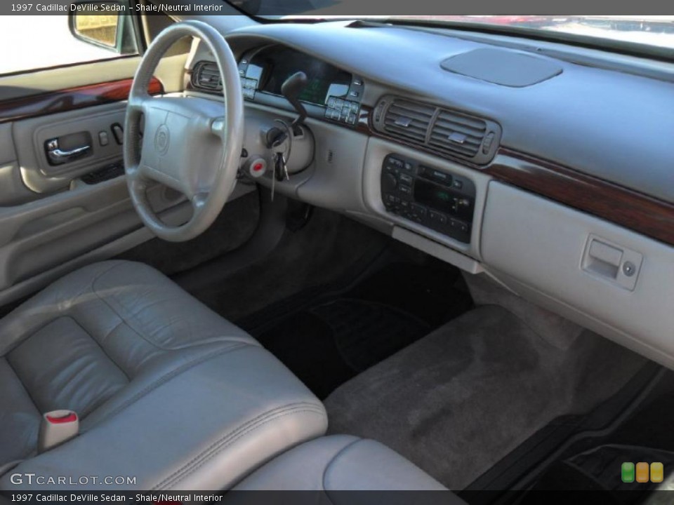 Shale/Neutral Interior Photo for the 1997 Cadillac DeVille Sedan #42343896