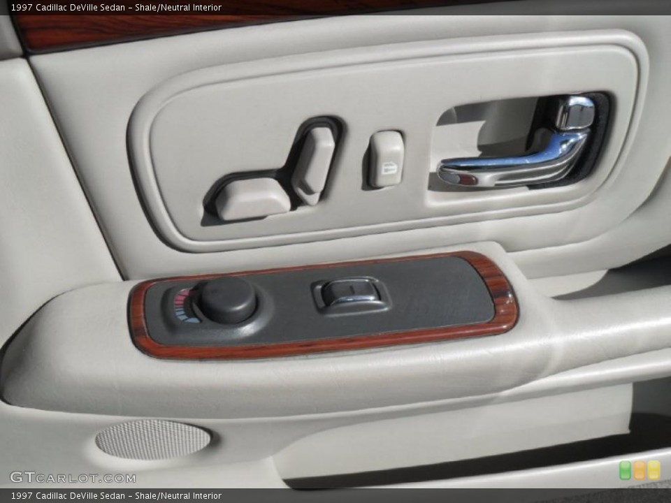 Shale/Neutral Interior Controls for the 1997 Cadillac DeVille Sedan #42343922