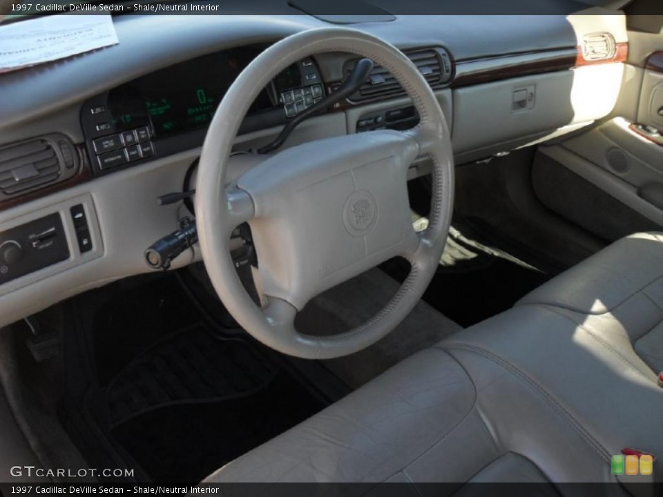 Shale/Neutral Interior Photo for the 1997 Cadillac DeVille Sedan #42343985