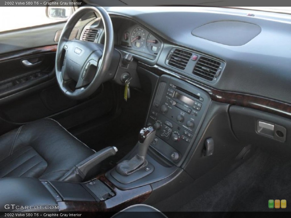 Graphite Gray Interior Photo for the 2002 Volvo S80 T6 #42345264