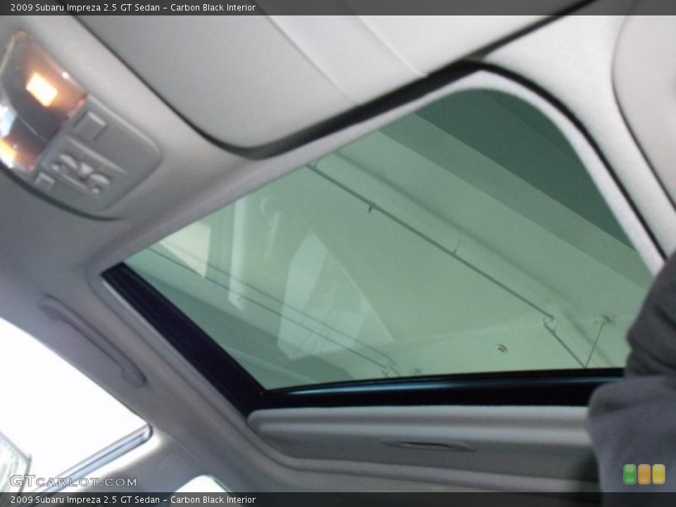 Carbon Black Interior Sunroof for the 2009 Subaru Impreza 2.5 GT Sedan #42347272