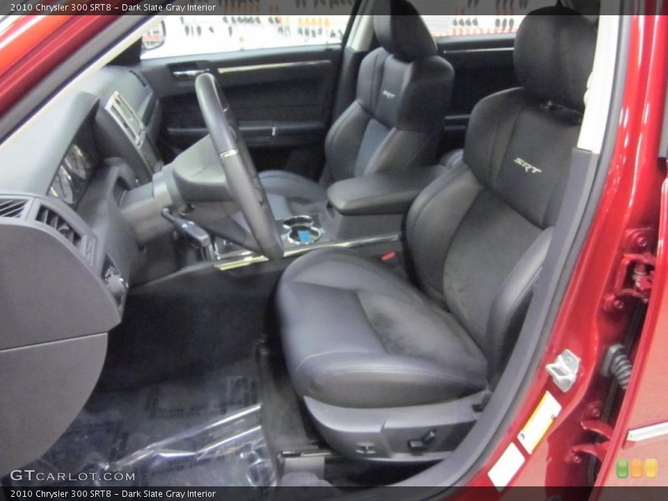 Dark Slate Gray Interior Photo for the 2010 Chrysler 300 SRT8 #42347556