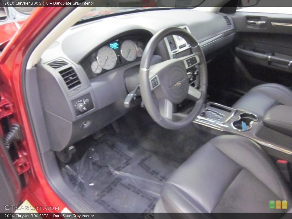 Dark Slate Gray Interior Photo for the 2010 Chrysler 300 SRT8 #42347572