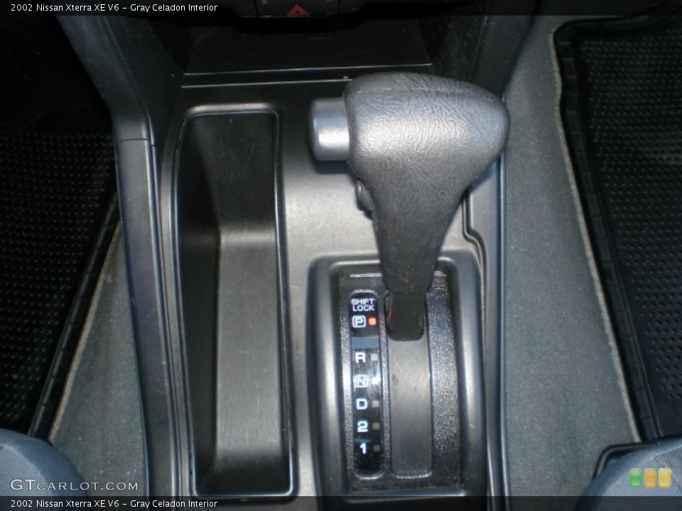 Gray Celadon Interior Transmission for the 2002 Nissan Xterra XE V6 #42348488