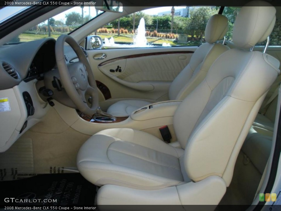 Stone Interior Photo for the 2008 Mercedes-Benz CLK 550 Coupe #42348740