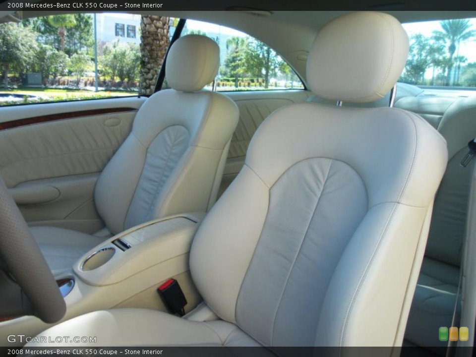Stone Interior Photo for the 2008 Mercedes-Benz CLK 550 Coupe #42348752