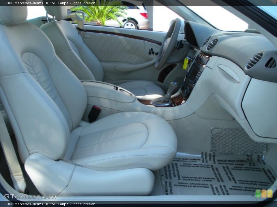 Stone Interior Photo for the 2008 Mercedes-Benz CLK 550 Coupe #42348784