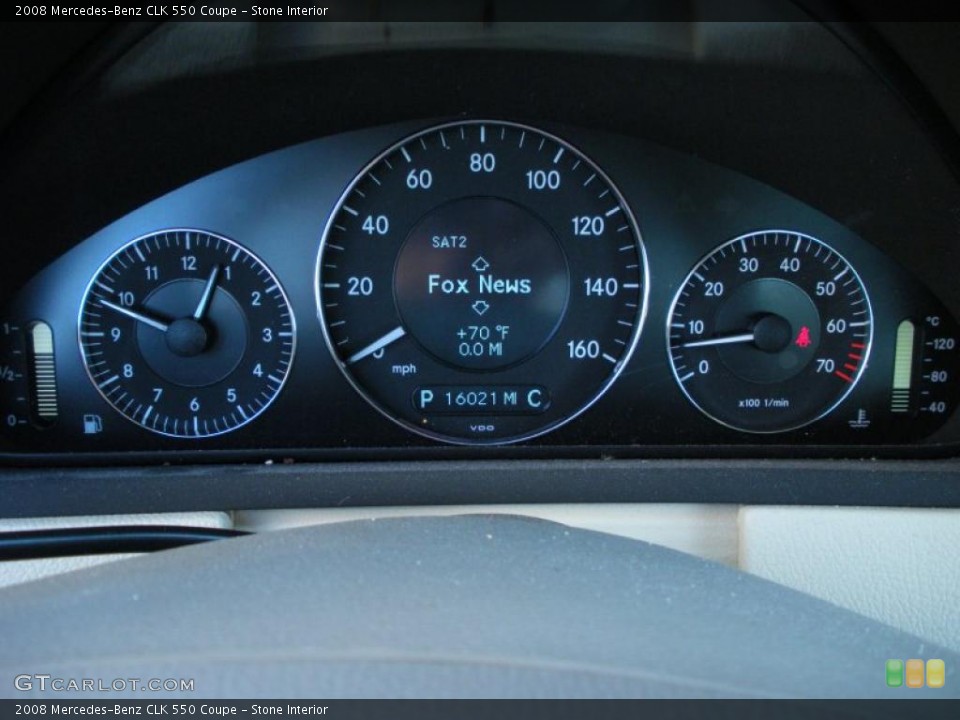 Stone Interior Gauges for the 2008 Mercedes-Benz CLK 550 Coupe #42348880