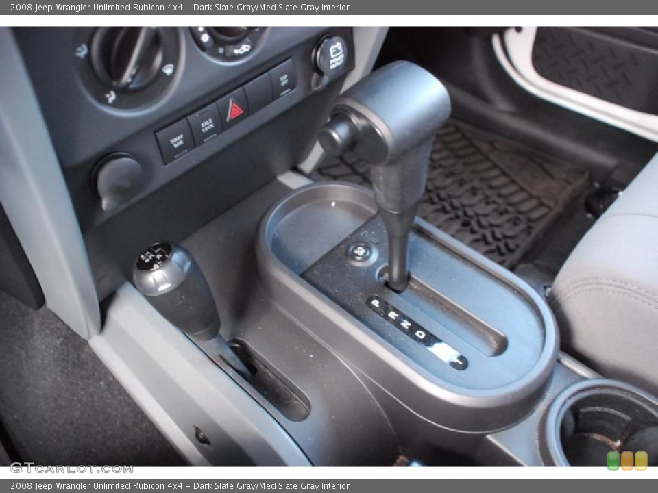 Dark Slate Gray/Med Slate Gray Interior Transmission for the 2008 Jeep Wrangler Unlimited Rubicon 4x4 #42350562
