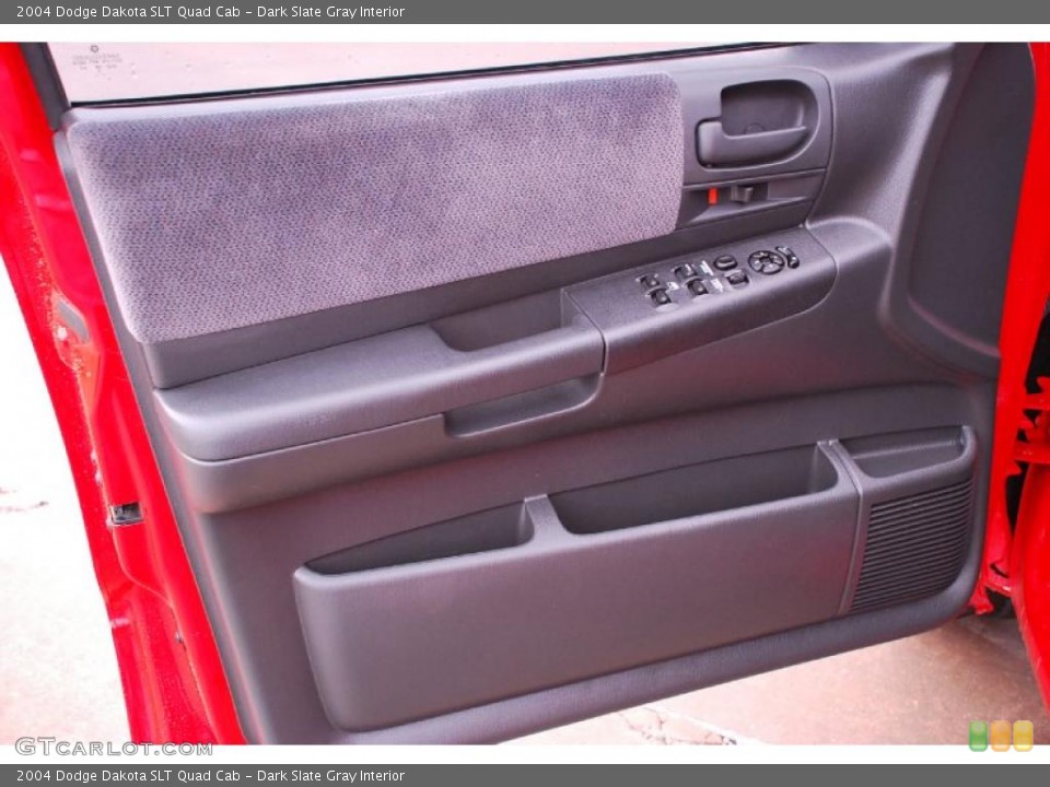 Dark Slate Gray Interior Door Panel for the 2004 Dodge Dakota SLT Quad Cab #42350798