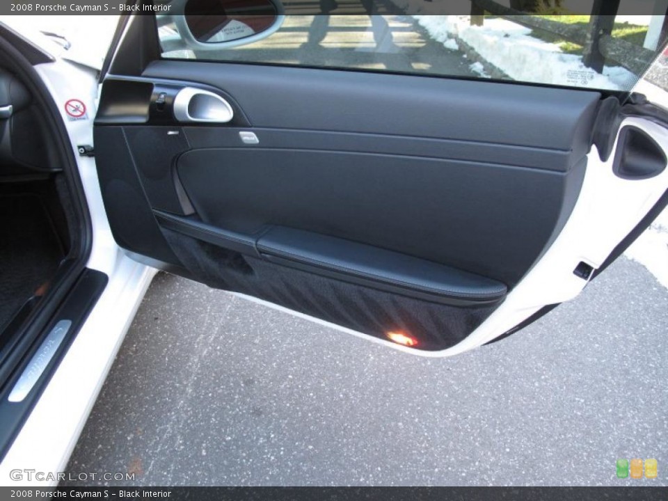 Black Interior Door Panel for the 2008 Porsche Cayman S #42351496
