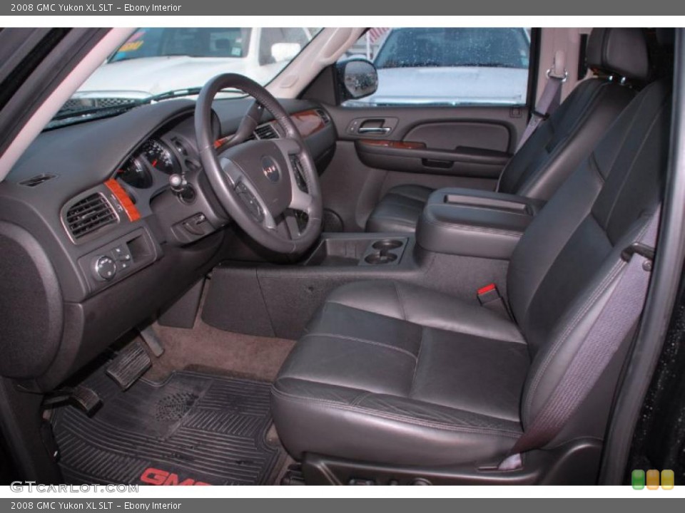 Ebony Interior Photo for the 2008 GMC Yukon XL SLT #42351608