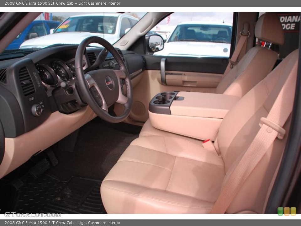 Light Cashmere Interior Photo for the 2008 GMC Sierra 1500 SLT Crew Cab #42351992