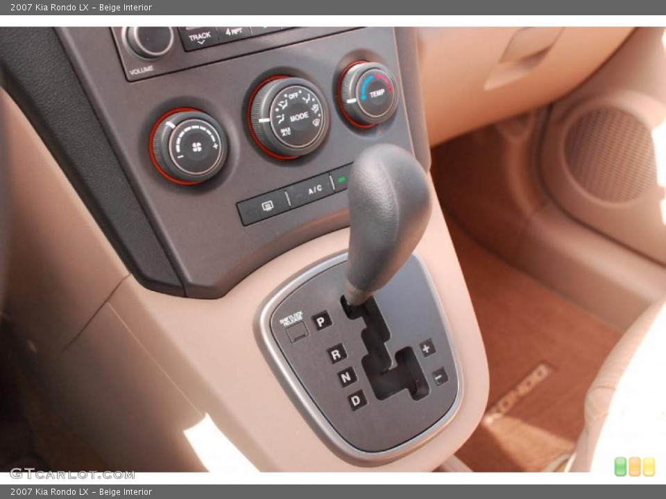 Beige Interior Transmission for the 2007 Kia Rondo LX #42352396