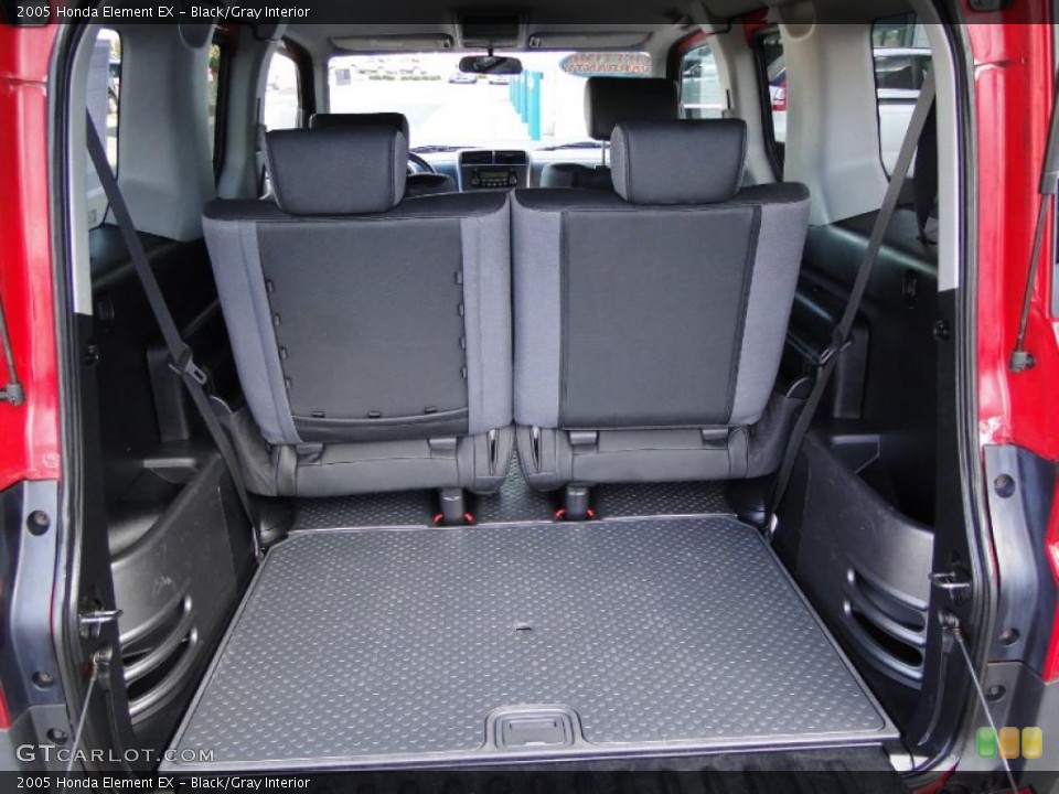 Black/Gray Interior Trunk for the 2005 Honda Element EX #42353246