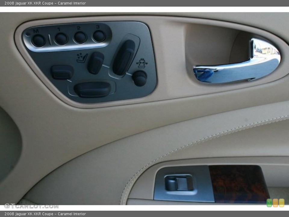 Caramel Interior Controls for the 2008 Jaguar XK XKR Coupe #42353777