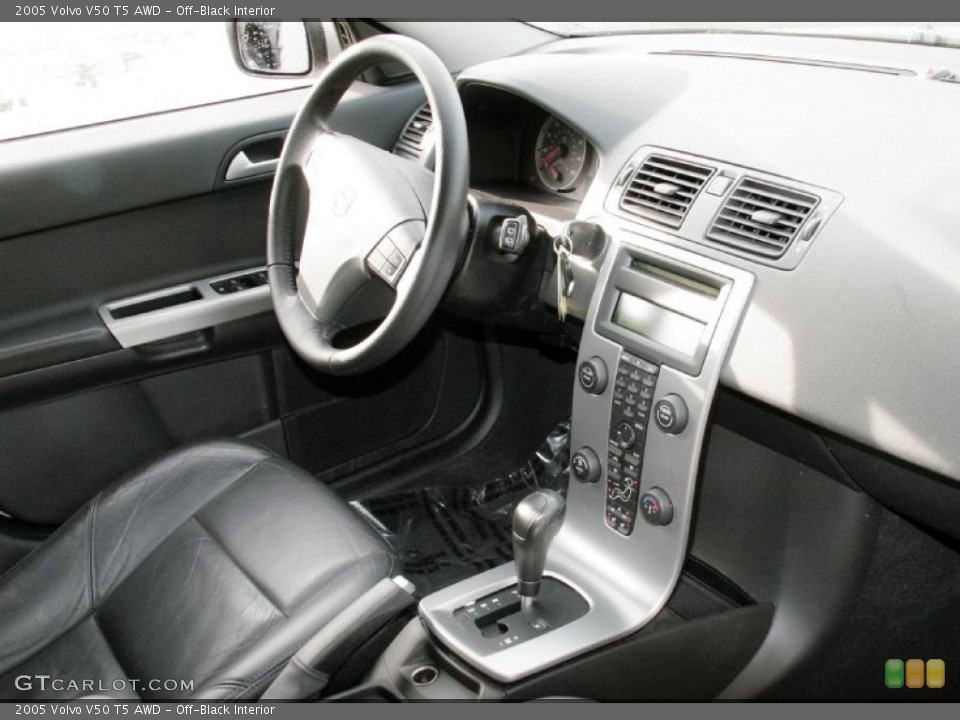 Off-Black Interior Photo for the 2005 Volvo V50 T5 AWD #42355733