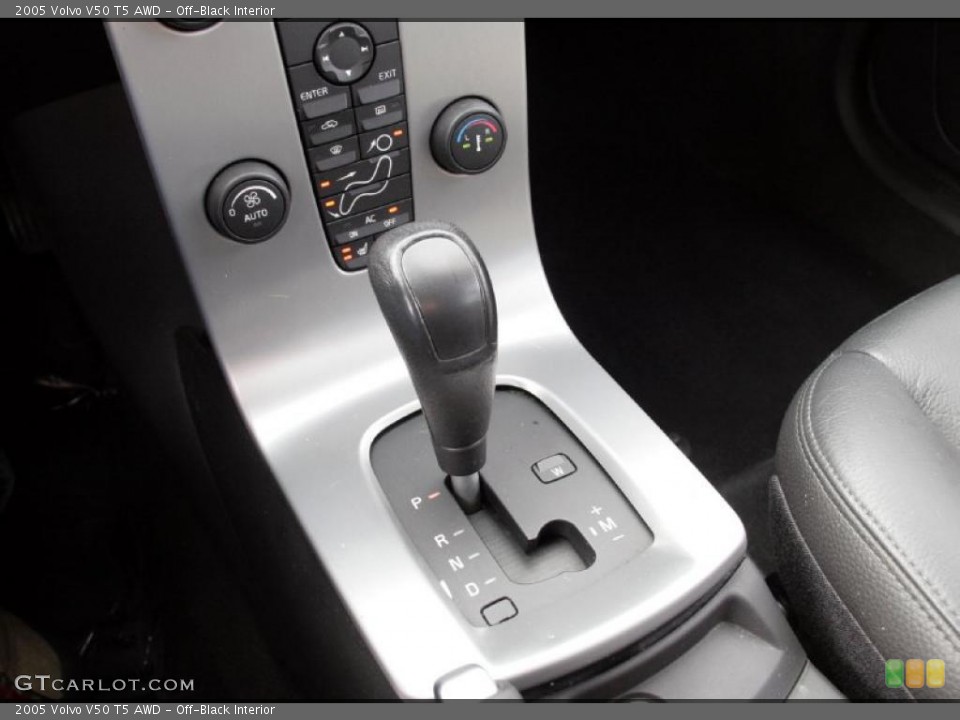 Off-Black Interior Transmission for the 2005 Volvo V50 T5 AWD #42355829