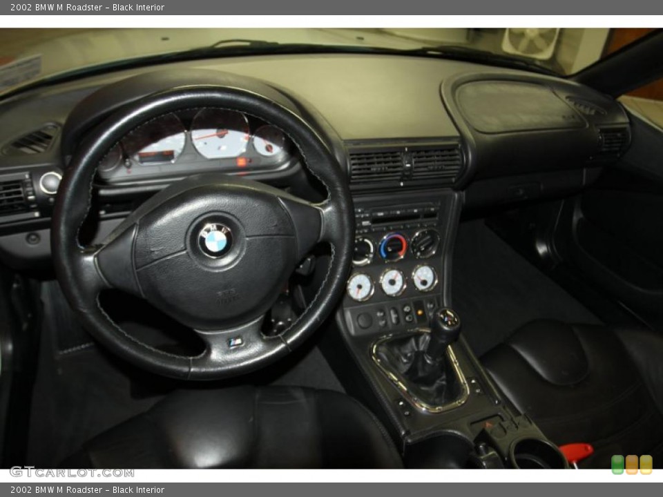 Black Interior Dashboard for the 2002 BMW M Roadster #42356577