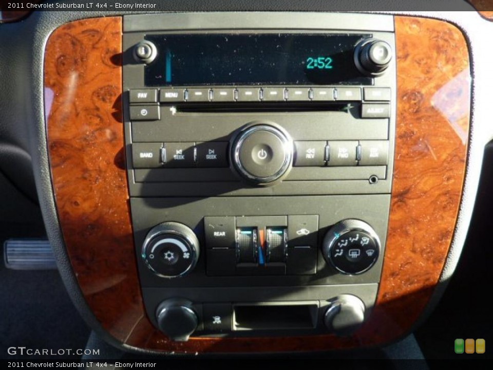 Ebony Interior Controls for the 2011 Chevrolet Suburban LT 4x4 #42356589