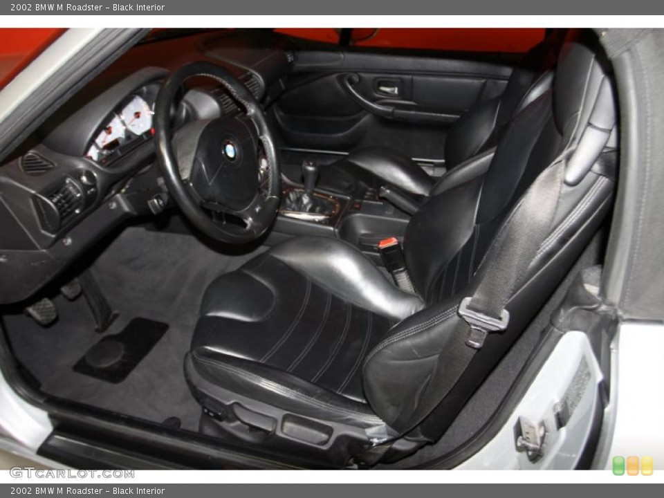Black 2002 BMW M Interiors