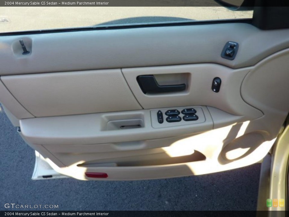 Medium Parchment Interior Door Panel for the 2004 Mercury Sable GS Sedan #42360969