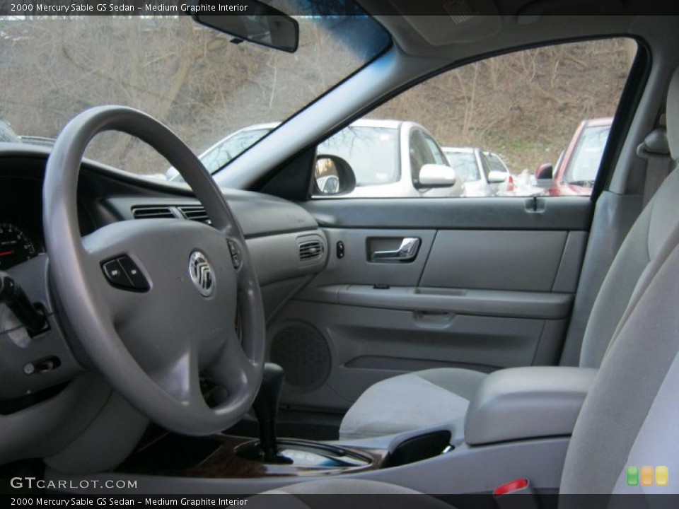 Medium Graphite Interior Photo for the 2000 Mercury Sable GS Sedan #42365900