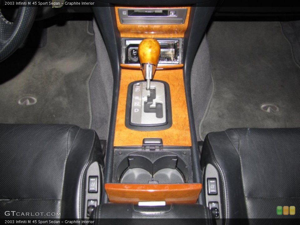 Graphite Interior Transmission for the 2003 Infiniti M 45 Sport Sedan #42366837
