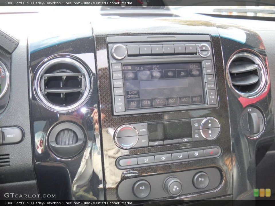 Black/Dusted Copper Interior Controls for the 2008 Ford F150 Harley-Davidson SuperCrew #42368525