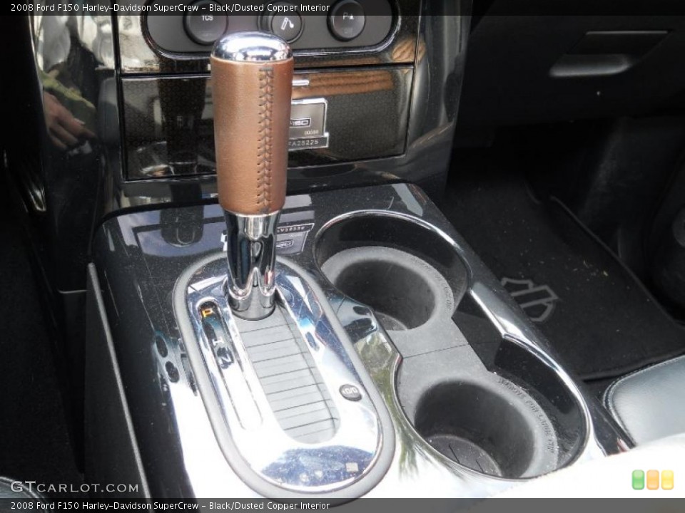Black/Dusted Copper Interior Transmission for the 2008 Ford F150 Harley-Davidson SuperCrew #42368545