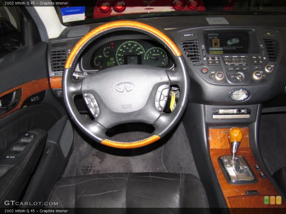 Graphite Interior Controls for the 2002 Infiniti Q 45 #42368797